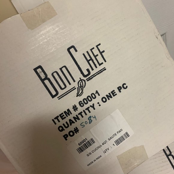 Bon Chef 4qt Stainless Steel Saute Pan - Picture 1 of 5